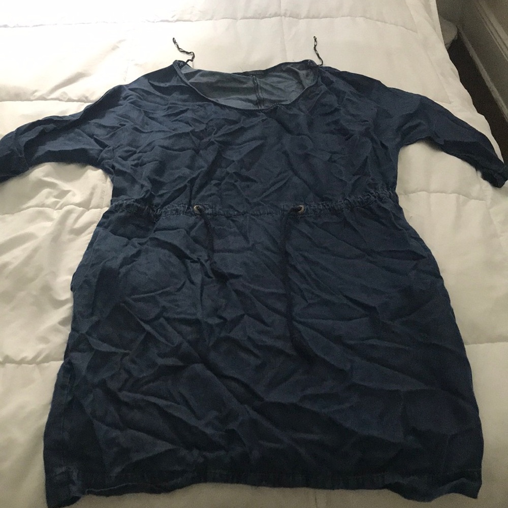 Zara denim dress xl